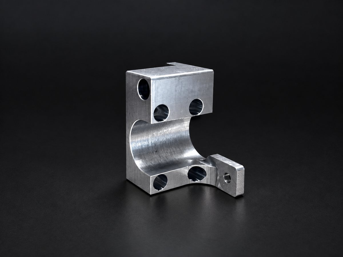 Soporte en C en Aluminio 5083